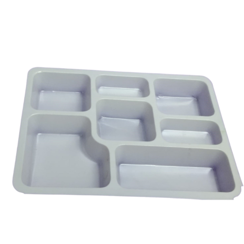 7 Compartment Tray PC (Rectangle)